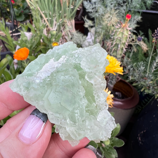 Green Octahedral Fluorite Specimen - Fujian, China