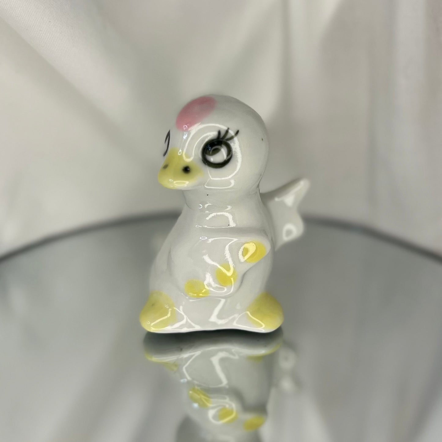 Vintage Anthropomorphic Baby Duck Figurines | Full 4p set | 1960s