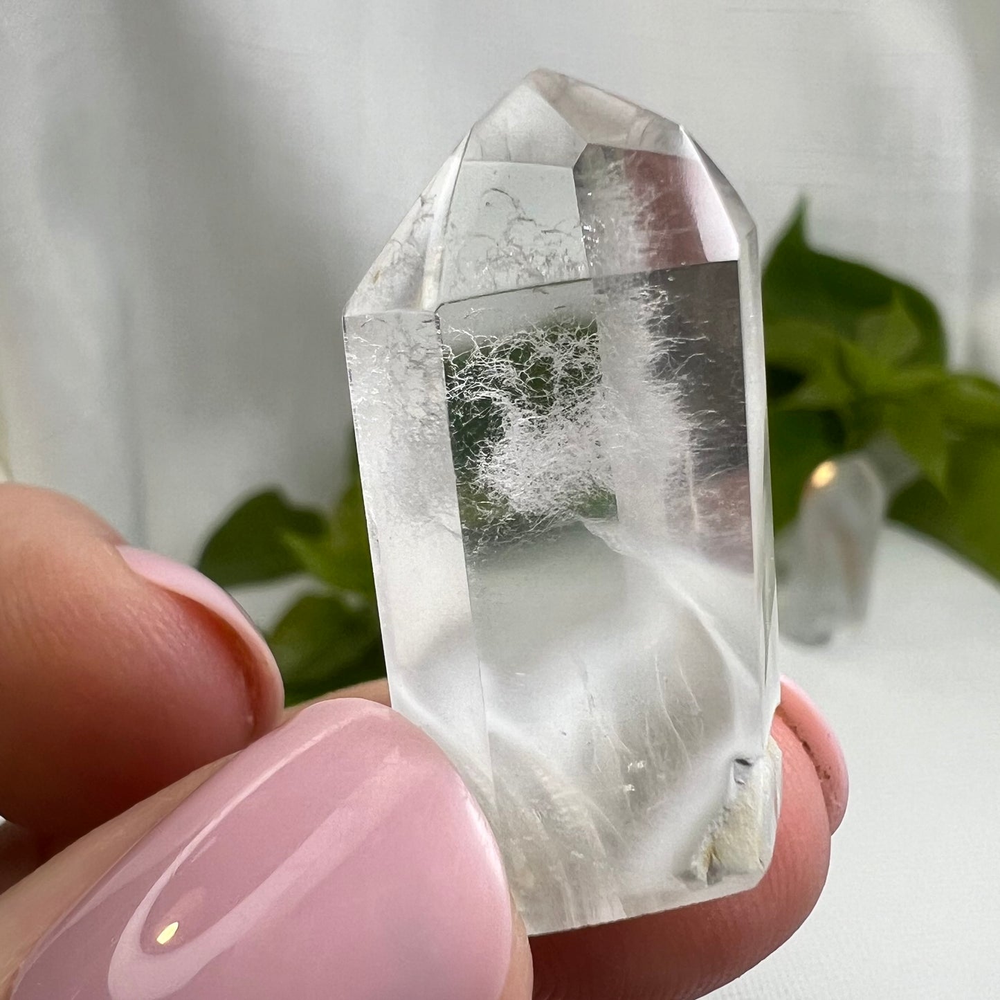 Amphibole Quartz Points - Margarida Mine, Bahia, Brazil