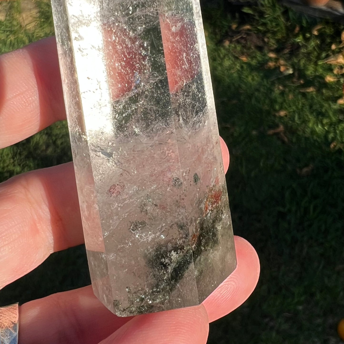 Garden Quartz Polished Point - Brazil