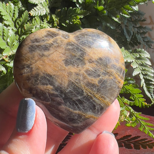 Black Moonstone Heart (ii)