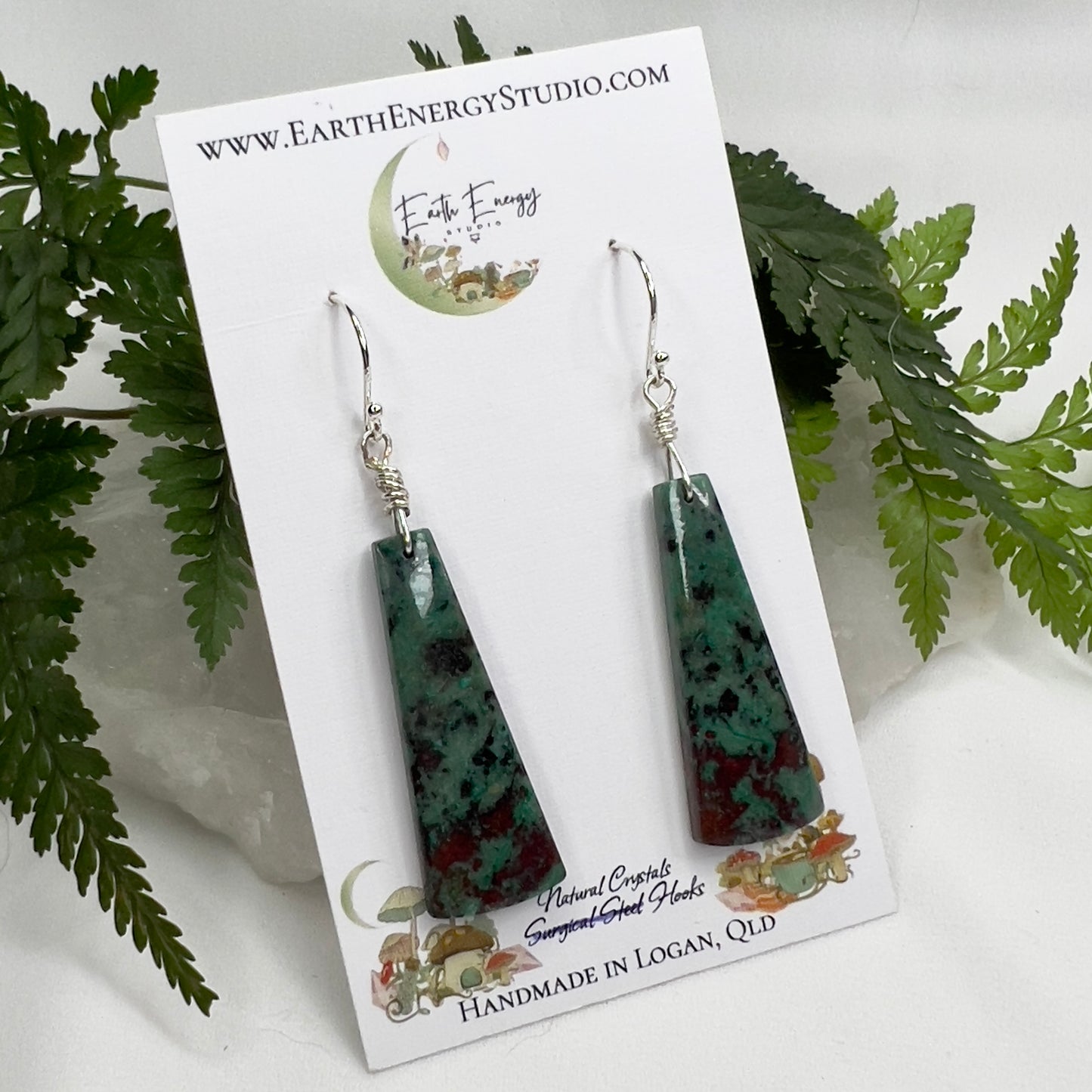 Sonora Sunset Silver Earrings:  Passion ∙ Motivation ∙ Personal Power