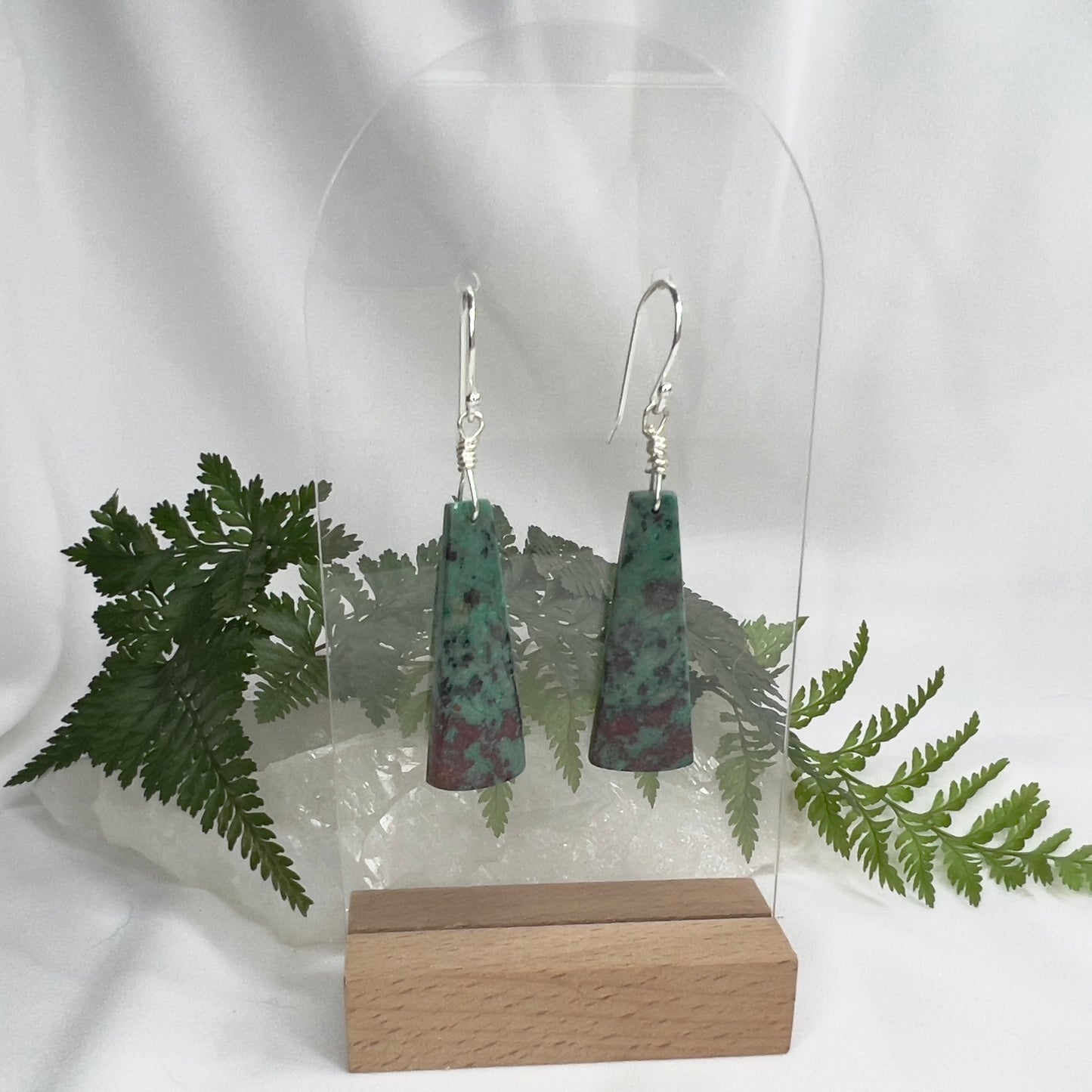 Sonora Sunset Silver Earrings:  Passion ∙ Motivation ∙ Personal Power