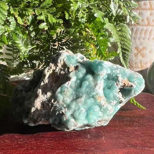 Raw Hemimorphite specimen