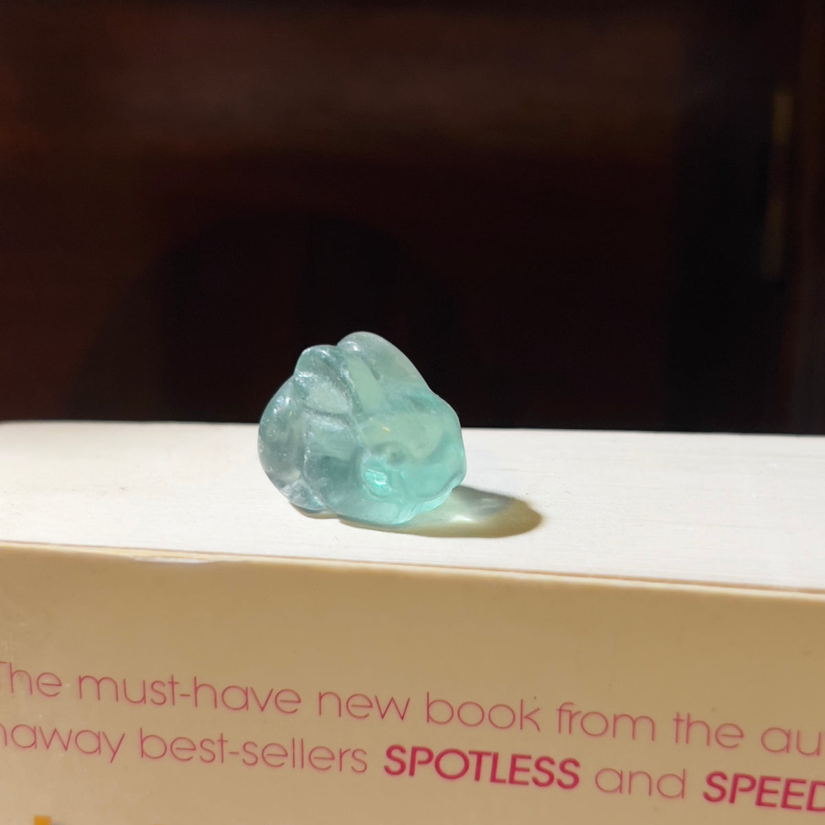 Mini Fluorite Carving: Bunny