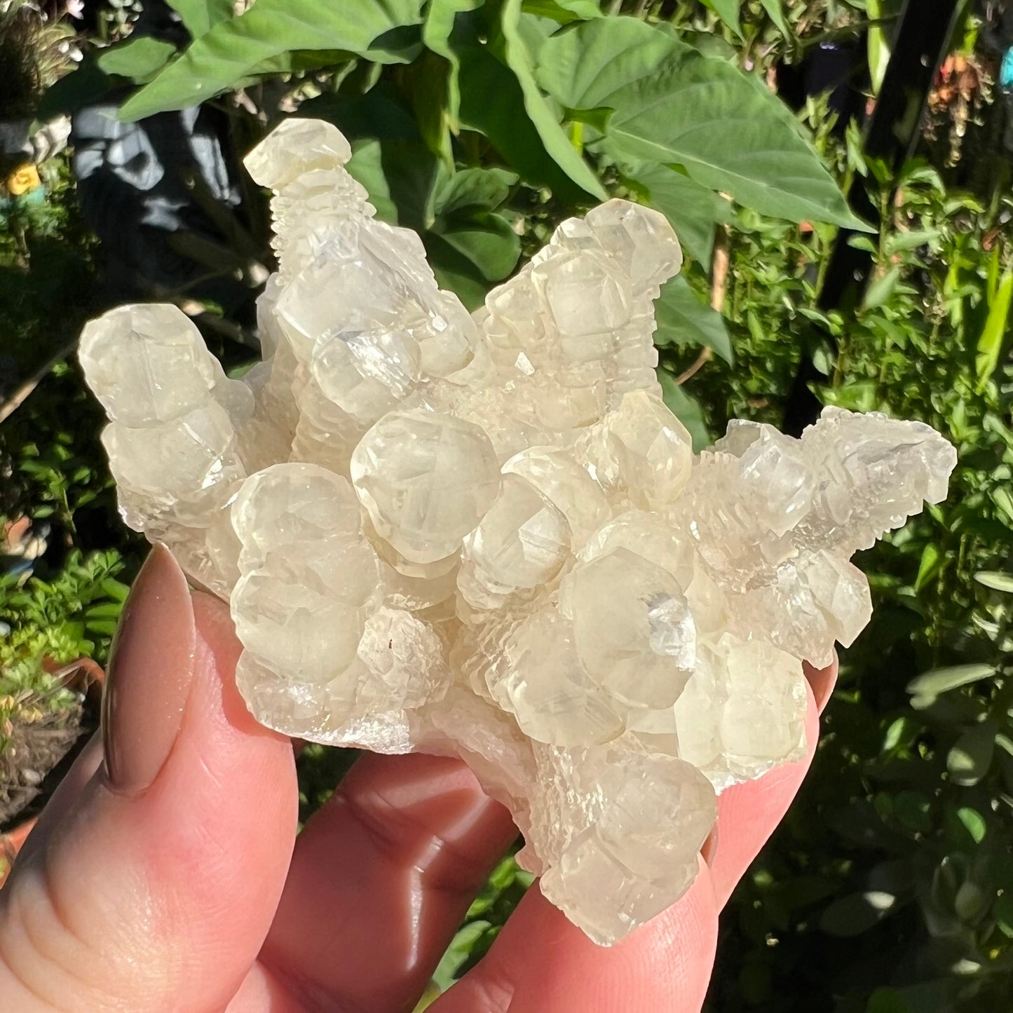 ‘Pagoda’ Calcite Specimen - Hubei, China | UV Reactive