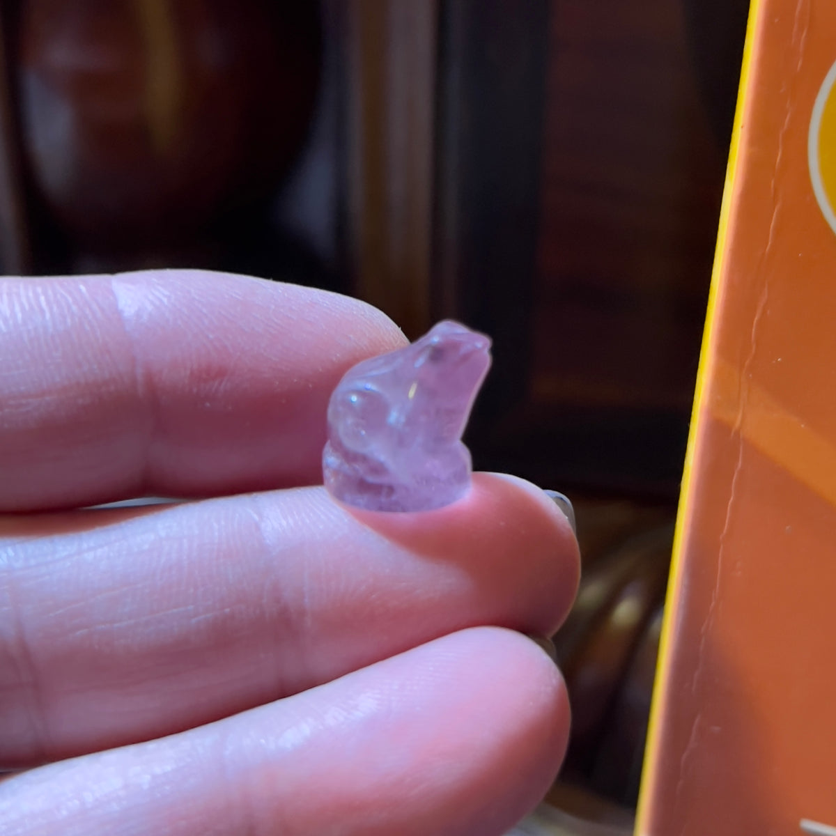 Mini Fluorite Carving: Frog