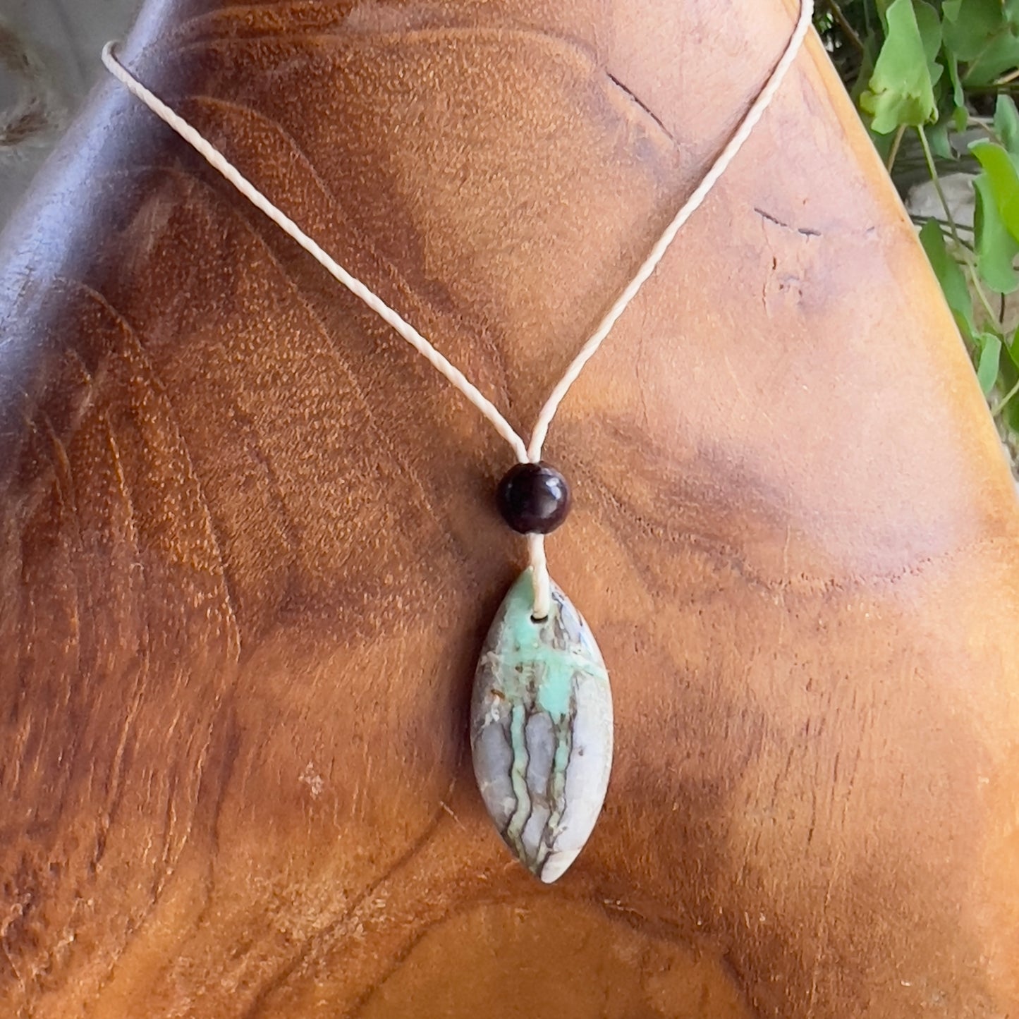 Australian Variscite Crystal Necklace | Layer Necklace