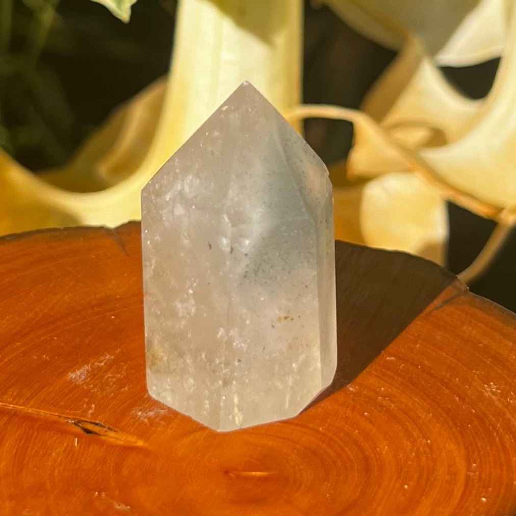 'Blue' Phantom Inclusion Quartz Point - Brazil