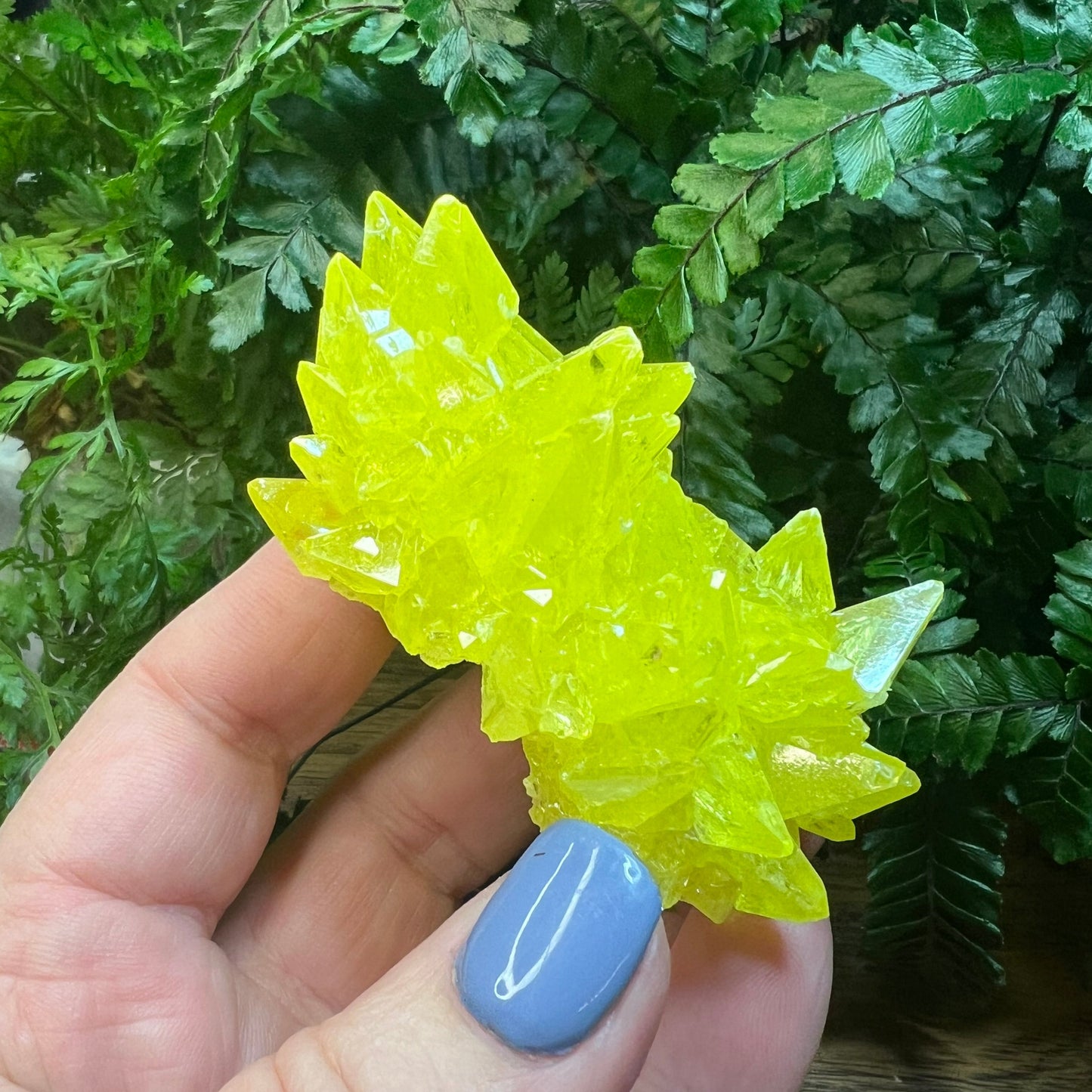 Natural Sulphur Specimen - Lab grown, Yunnan China