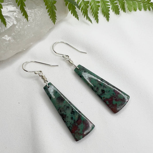 Sonora Sunset Silver Earrings:  Passion ∙ Motivation ∙ Personal Power