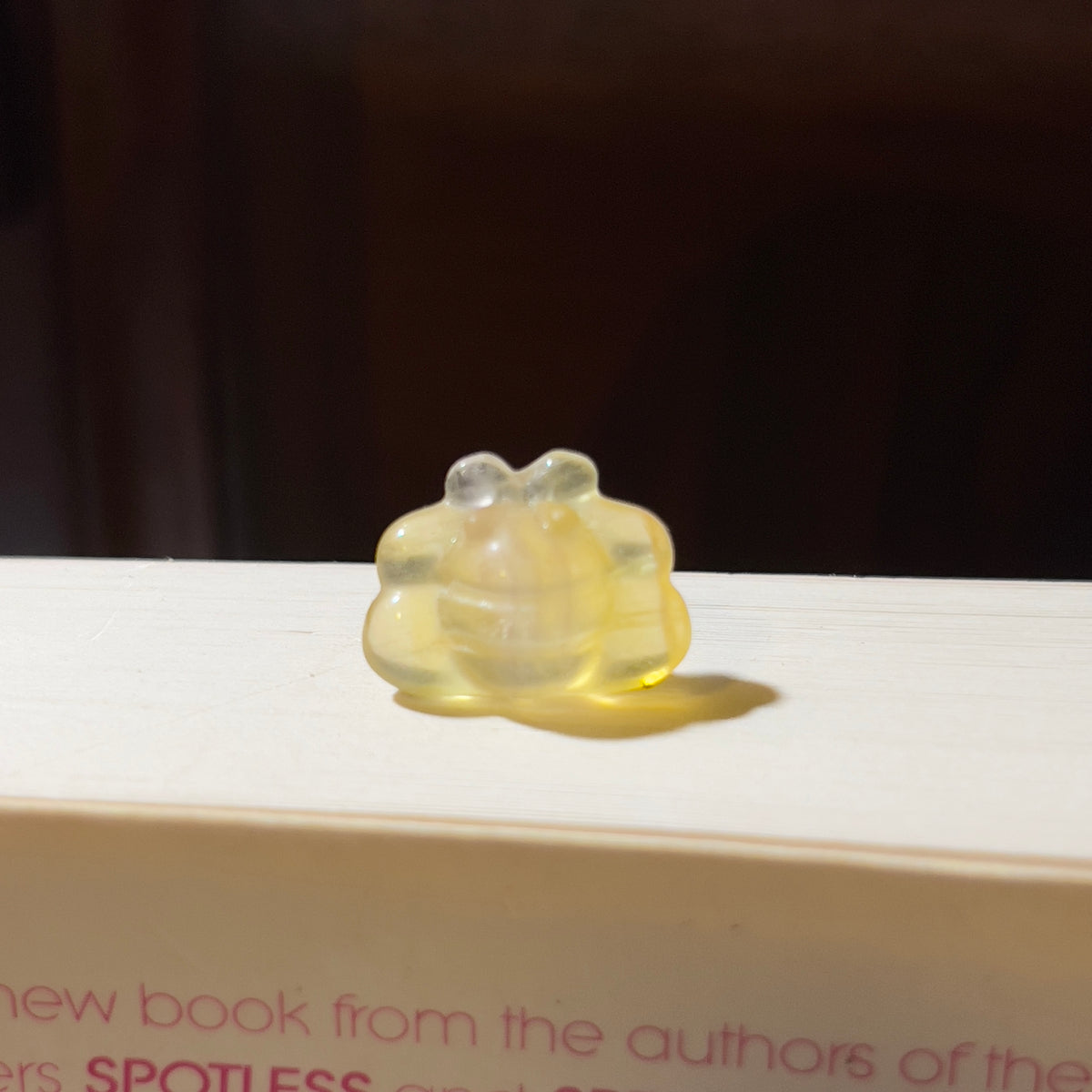 Mini Fluorite Carving: Bumble Bee