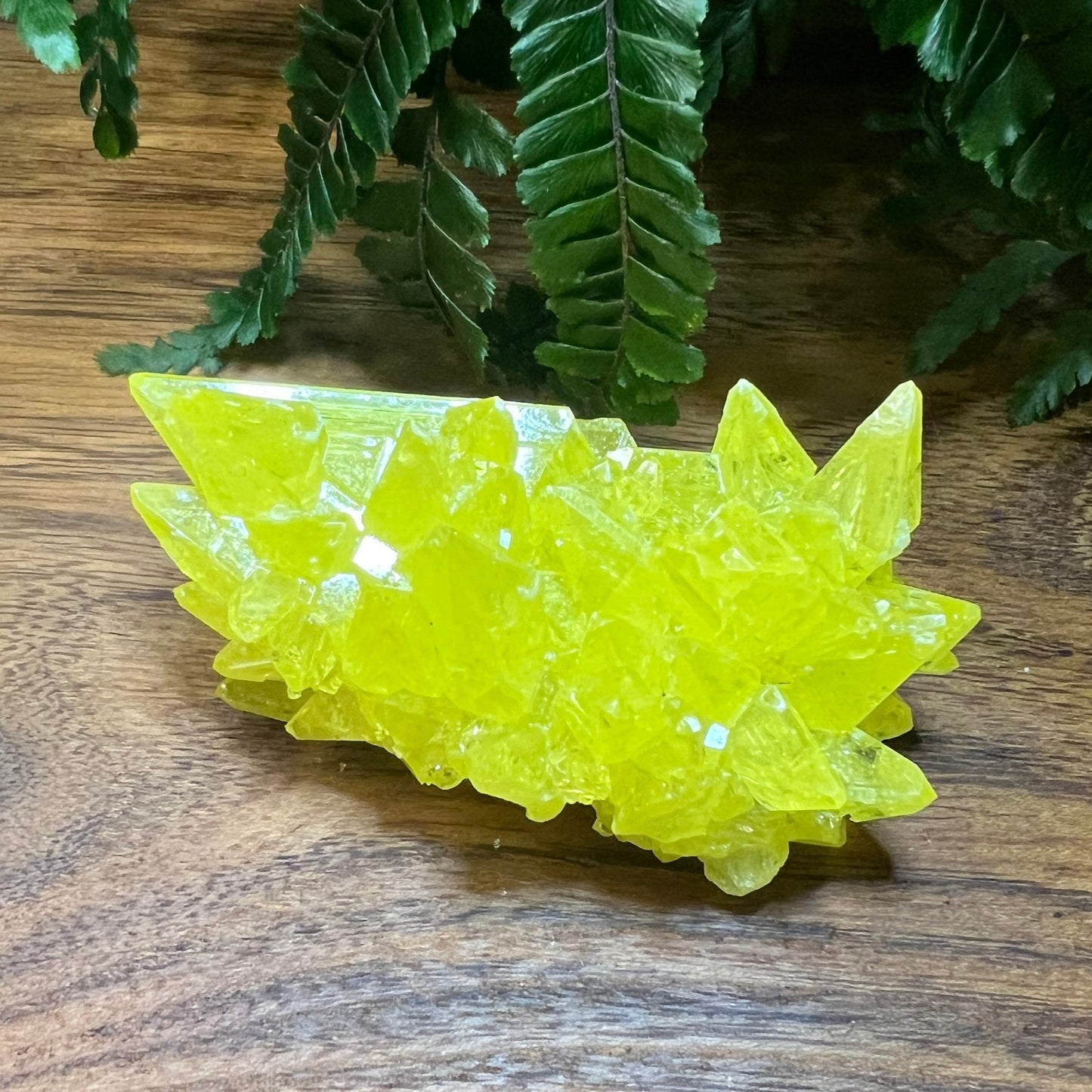 Natural Sulphur Specimen - Lab grown, Yunnan China