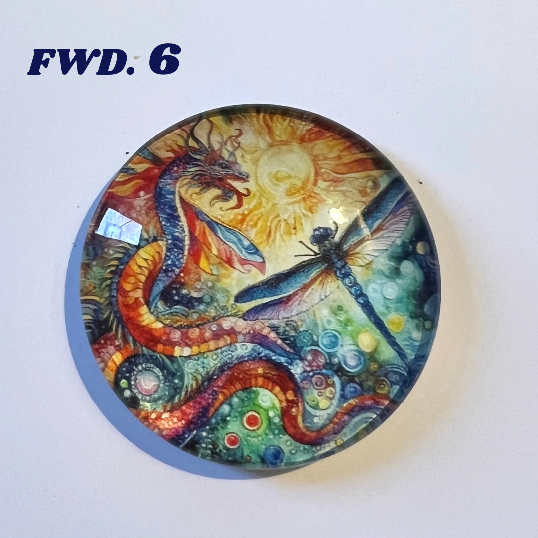 Mystical Magnets - Fairy, Witch & Dragon Series