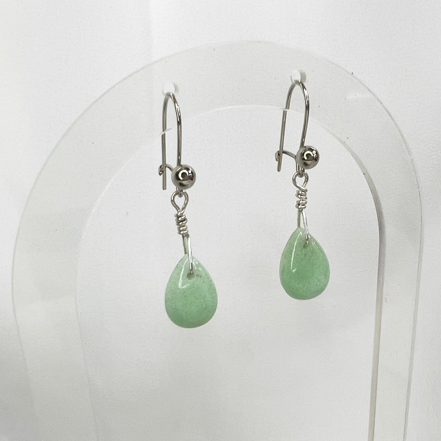 Australian Chrysoprase Crystal Earrings: Uplifting ∙ New Beginnings ∙ Optimism