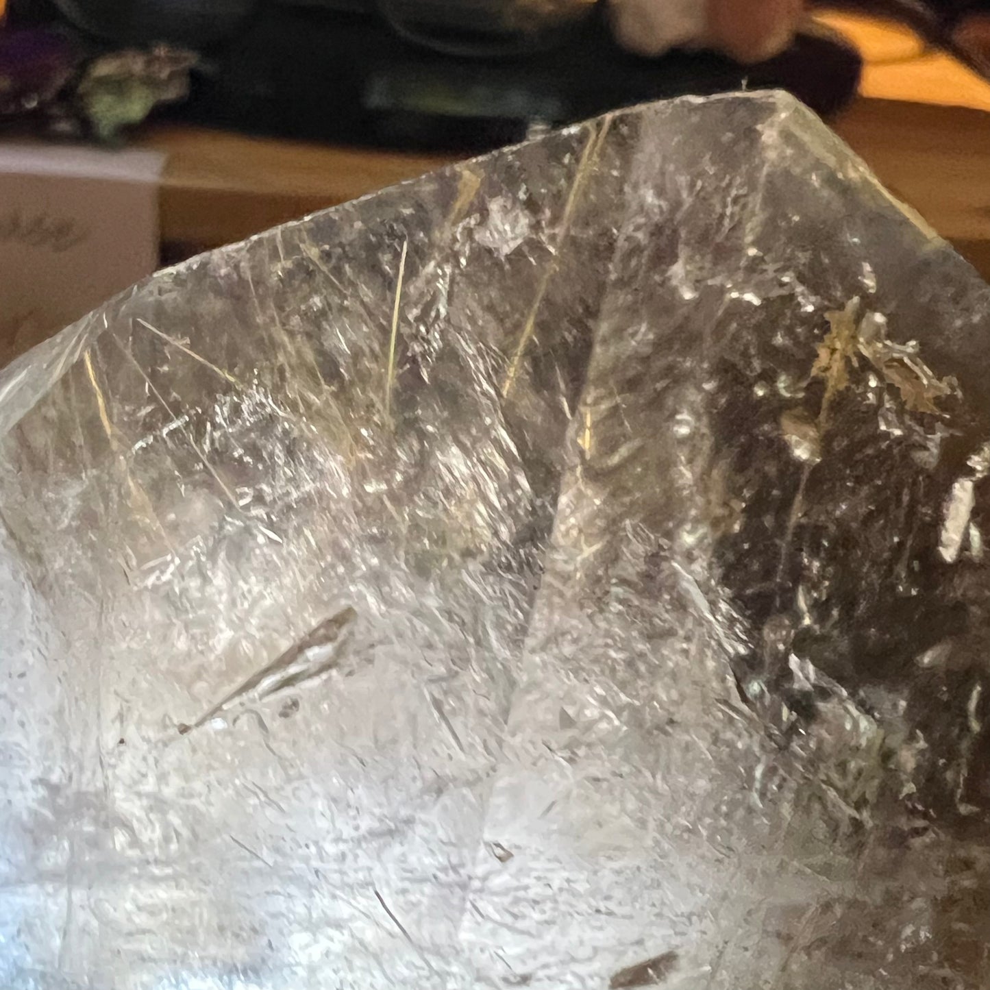 Large Natural Rutilated Smoky Quartz Point | Bahia, Brazil