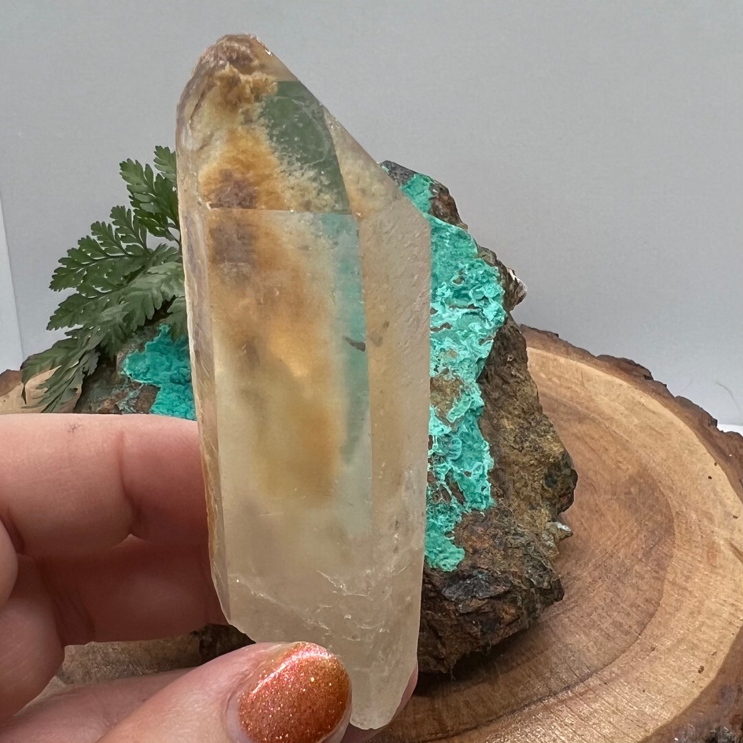 Inclusion Quartz Point - Natural, Starbrary, Lemurian & Record Keepers