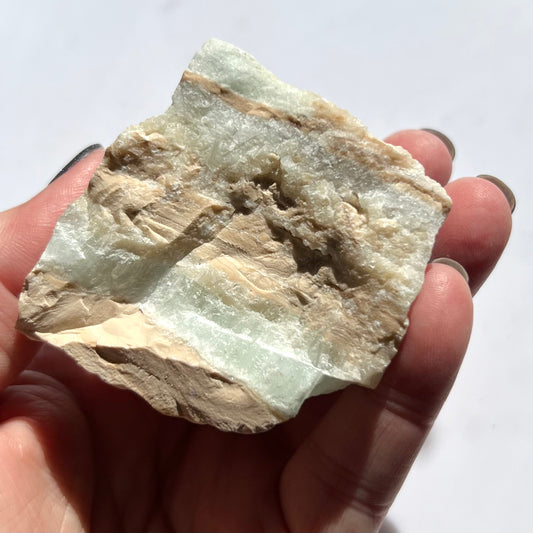 Caribbean Calcite Rough Specimen (Medium)