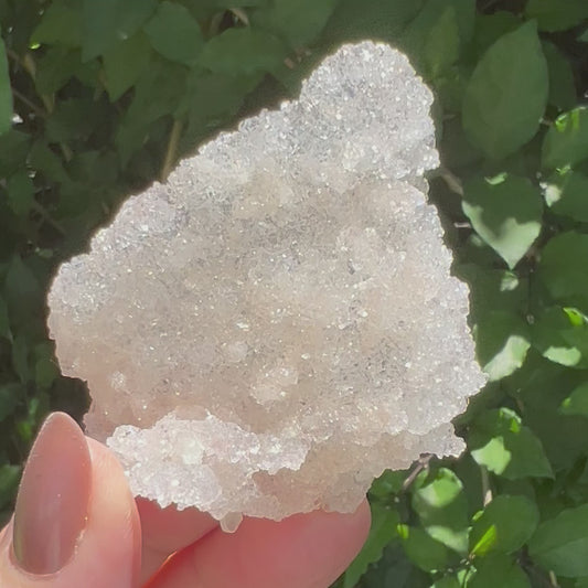 Snowflake Apophyllite | Sugar Druzy Apophyllite - Lusterous & High Grade | Jalgoan District, Maharashtra, India -