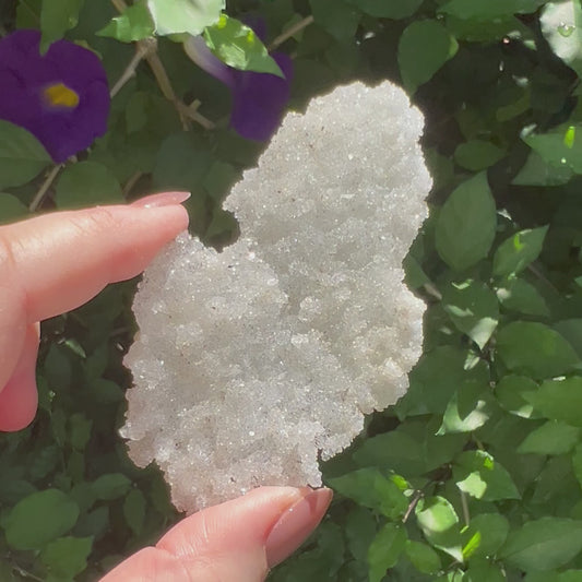 Snowflake Apophyllite | Sugar Druzy Apophyllite - Lusterous & High Grade | Jalgoan District, Maharashtra, India -